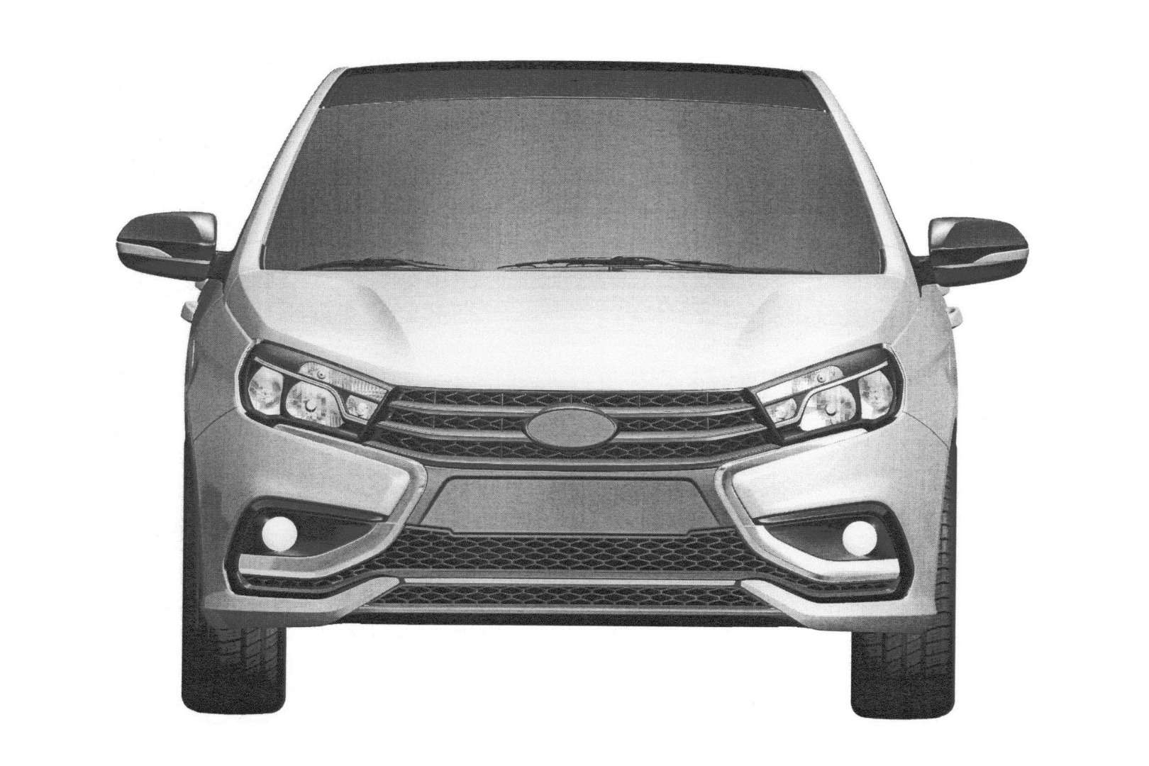 «АвтоВАЗ» запатентовал дизайн Lada Vesta Sport