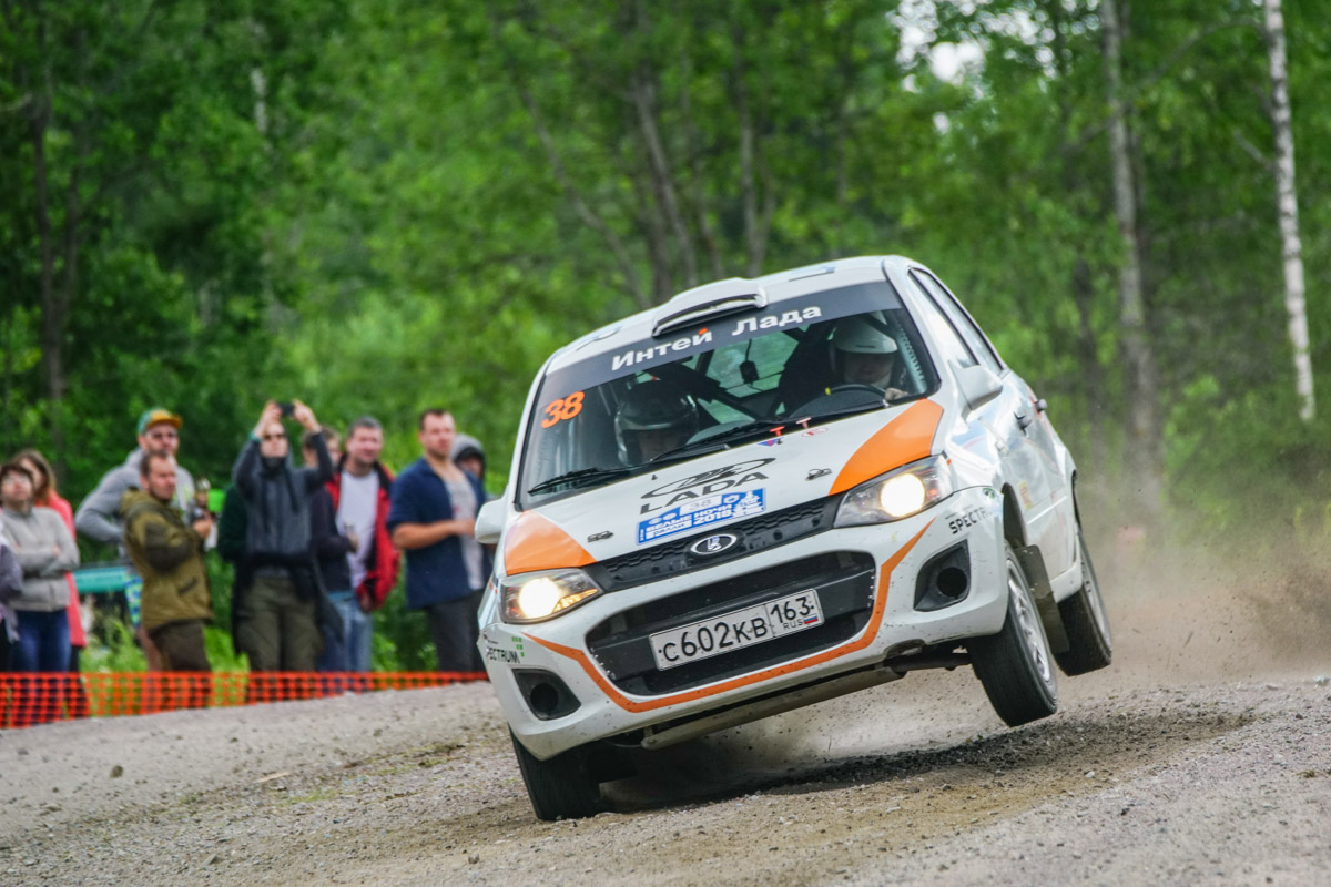 Испытание автомобилей и спортсменов LADA Rally Cup на ралли «Белые Ночи 2018» пройдено