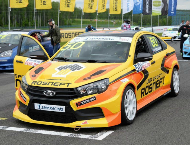 LADA Vesta TCR на гонках в Германии